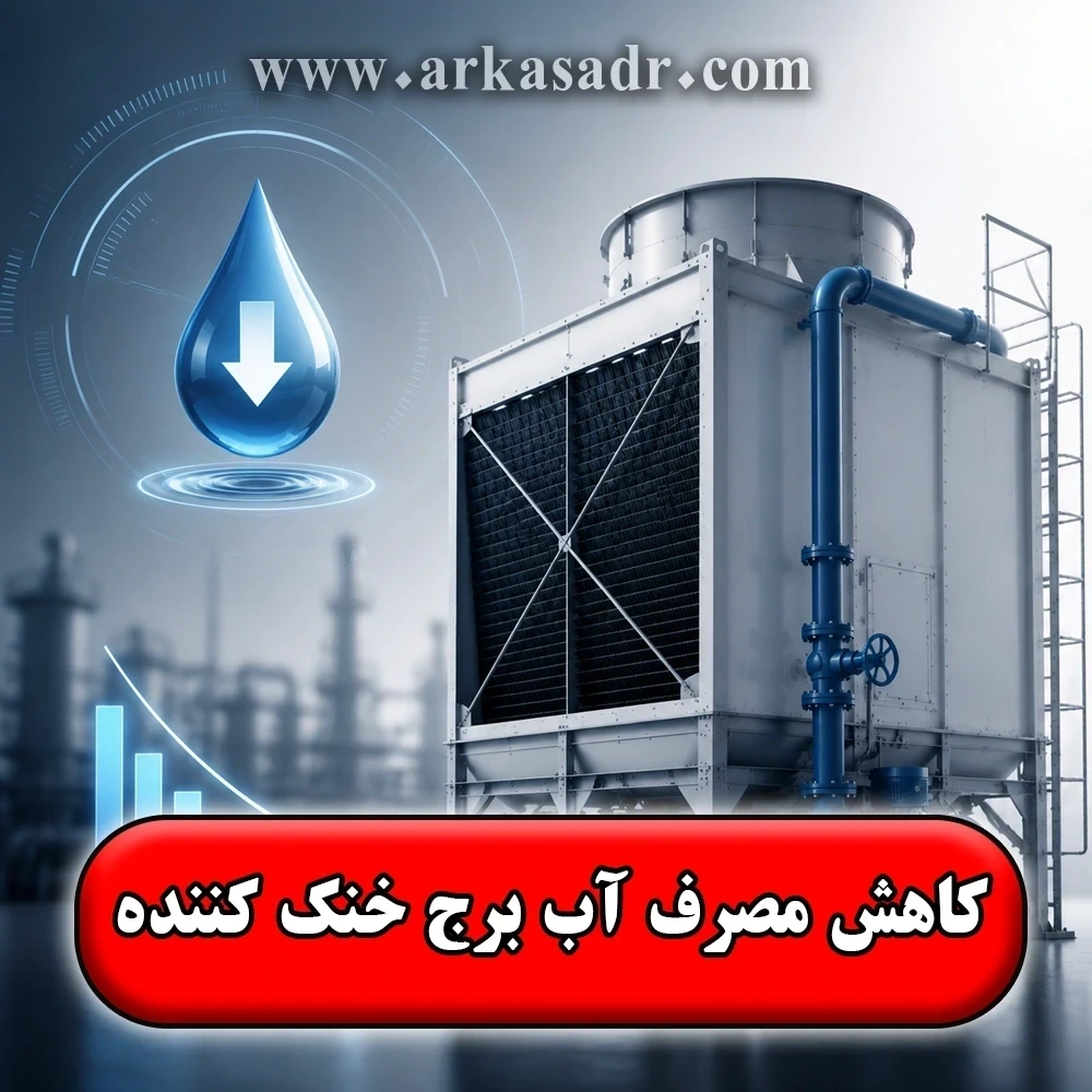 6 راهکار کاربردی برای کاهش مصرف آب برج خنک کننده